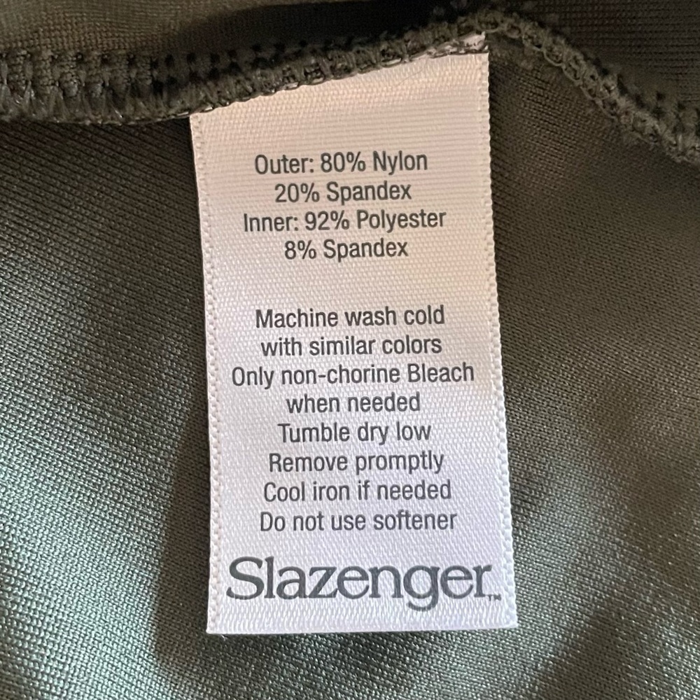 Slazenger Golf Skort Womens S Green Perforated Active Outdoor Pull on EUC - Picture 12 of 12